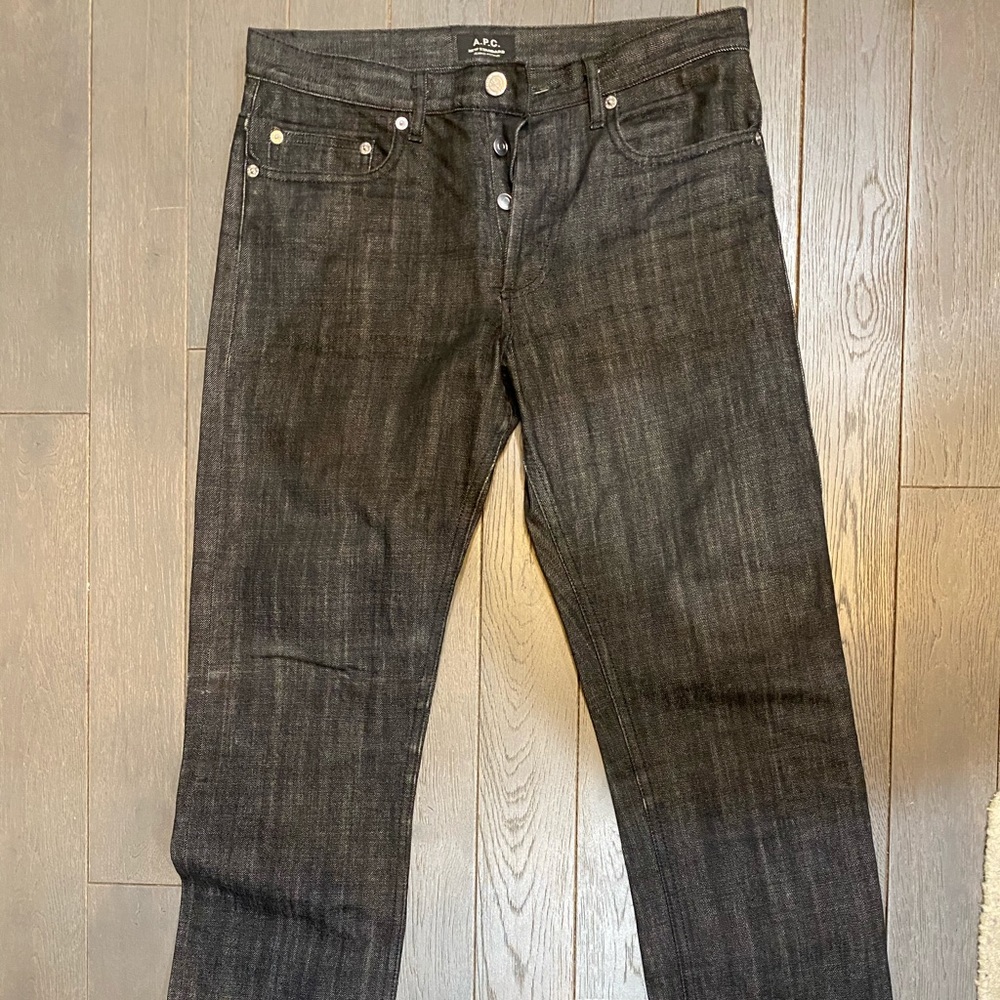 A.p.c. New standard raw denim